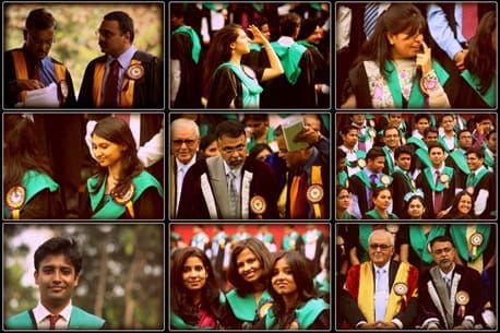 A Collage of the TAPMI Convocation