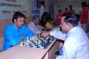 Dr. Rajgopal Shenoy playing Chess