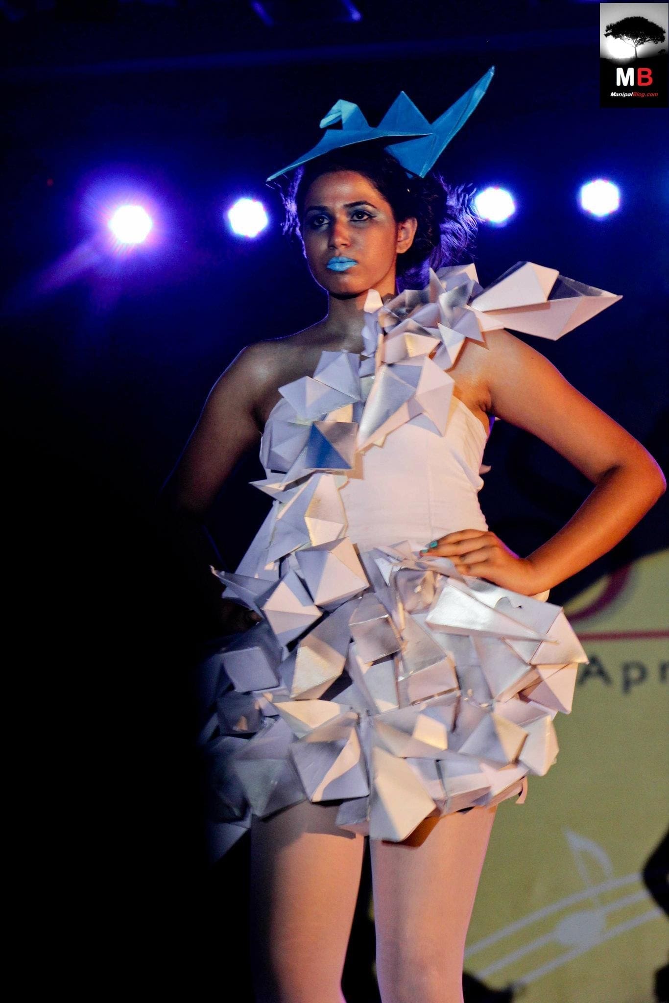 Origami Fashion 1 at Manipal University UTSAV 2012