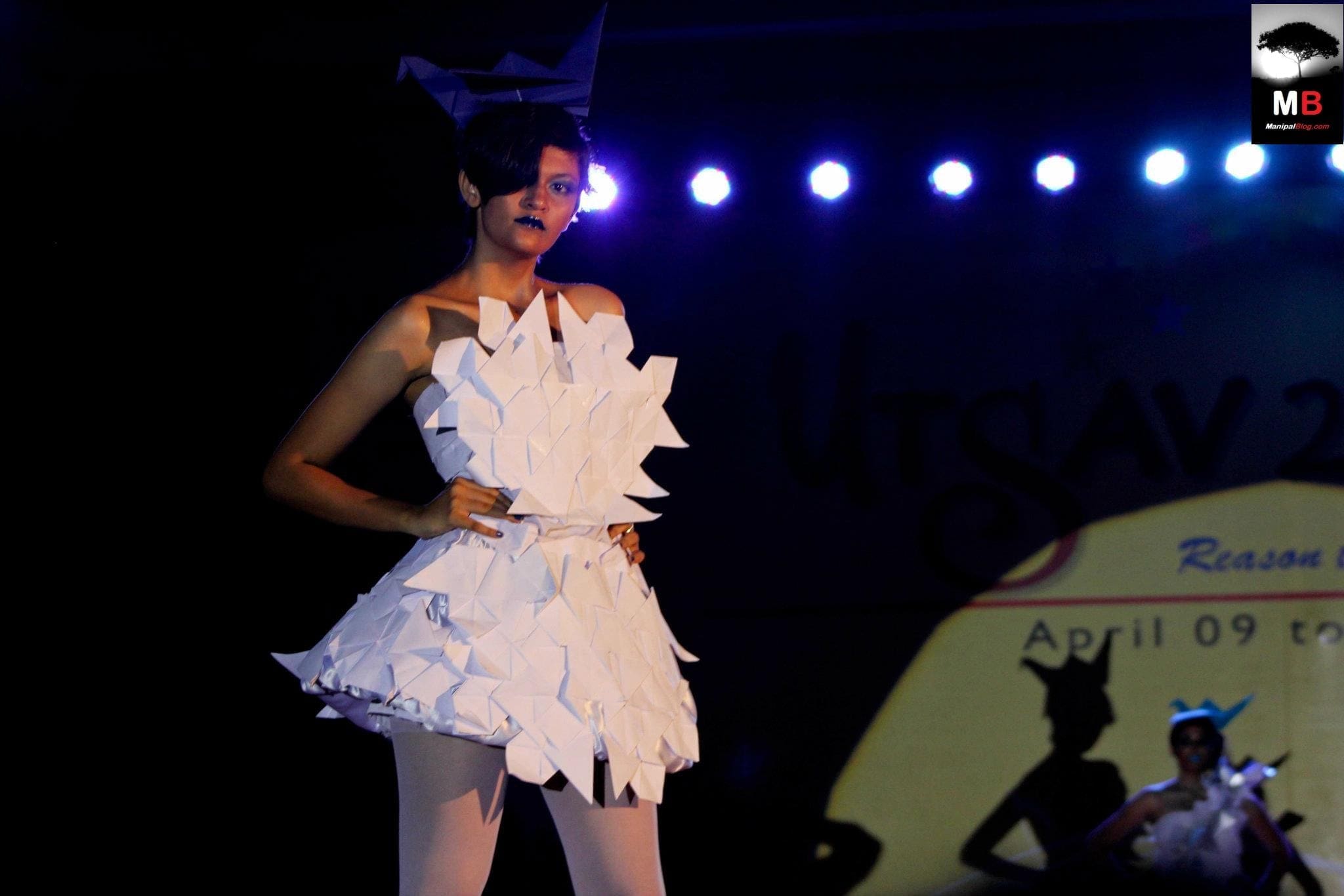 Origami Fashion 2 at Manipal University UTSAV 2012