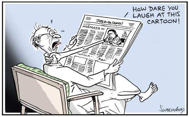 Source The Hindu Newspaper Mamata Banerjee Cartoon