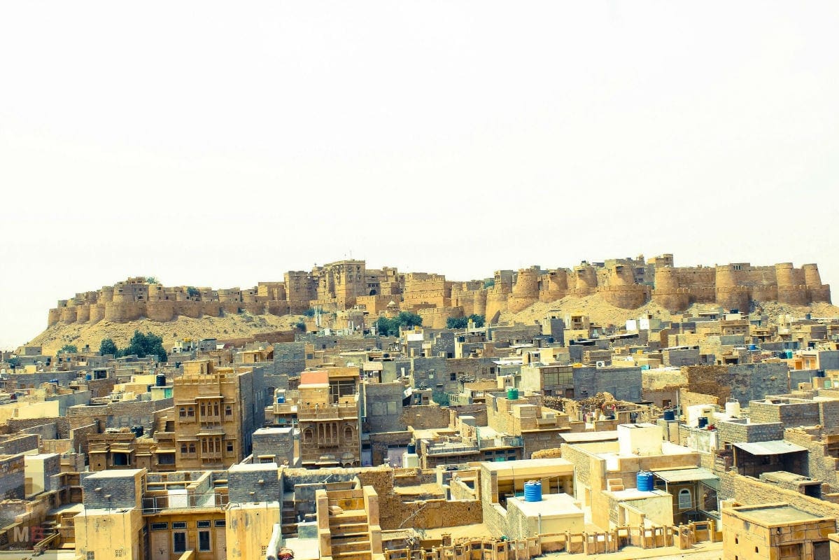A view of Jaisalmer from Sonar Quila