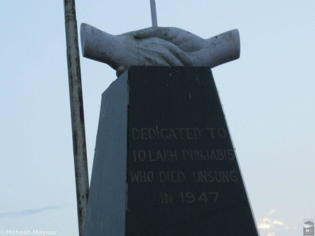 A memorial dedicated to the war heroes of the 1971 war against Pakistan at Punjab