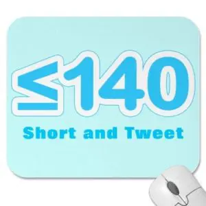 twitter short and tweet 140 characters mousepad p144800498683869543envq7 400