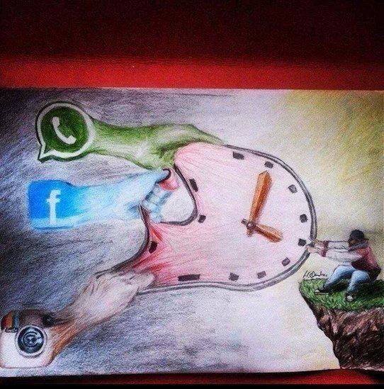 The Battle between Social Media and our time.