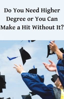 Why Higher Degree