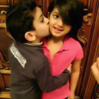 The Value of Relationships A Boy kisses a girl