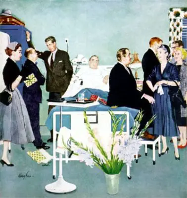 Patients ospital visitors