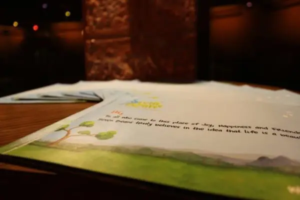 The menu at Seven Beans, Manipal is designed to tell the story of the coffee bean and its travels across the world!