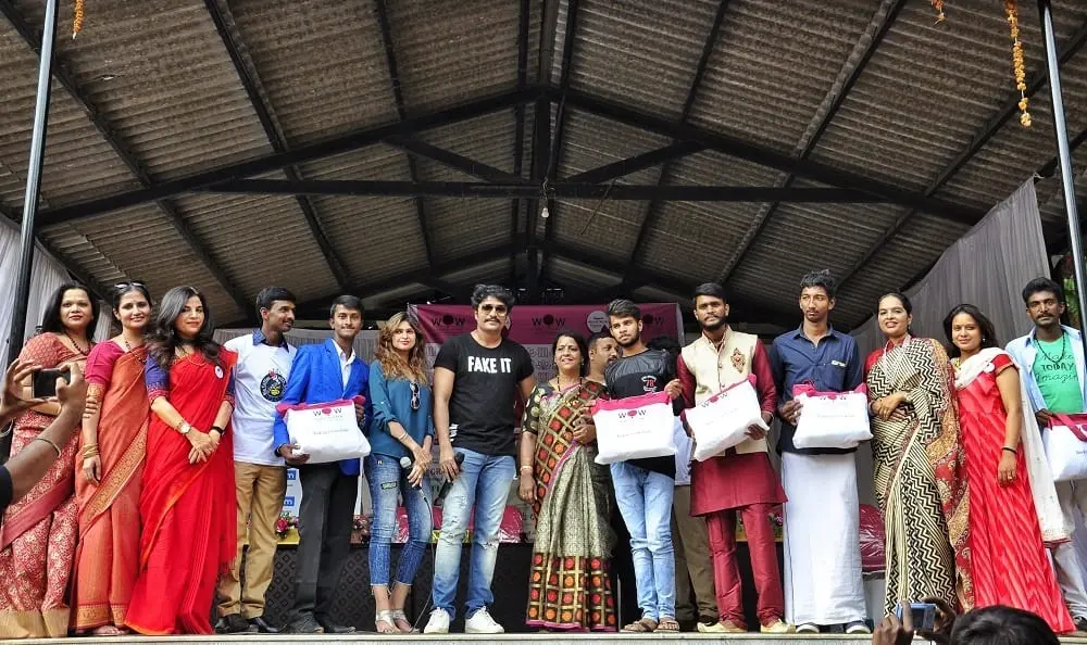 Actor-Vasishta-Simha-BIG-MJ-Shruti-WOW-Team-for-campaign-called-WingsforWomen-at-Govt-First-Grade-College-Malleshwaram_3