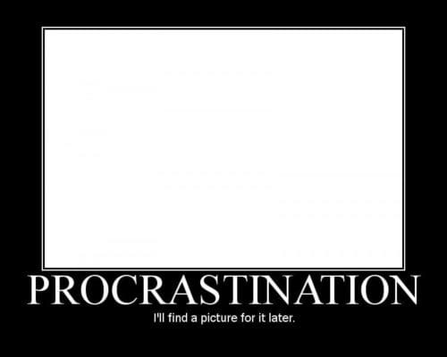 What triggers procrastination?