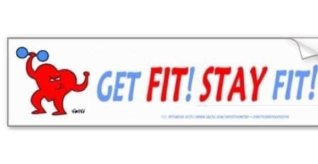Get Fit Sticker Exercise = 'EX'ercise? | ManipalBlog