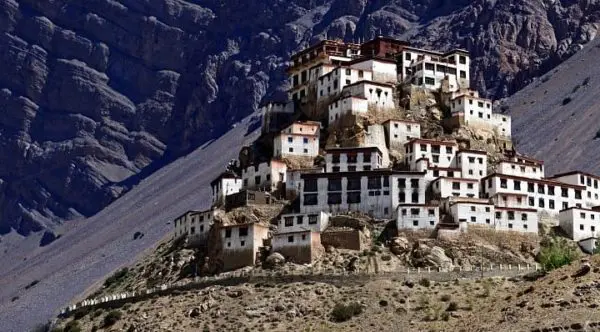 Buddhist monastery himalaya