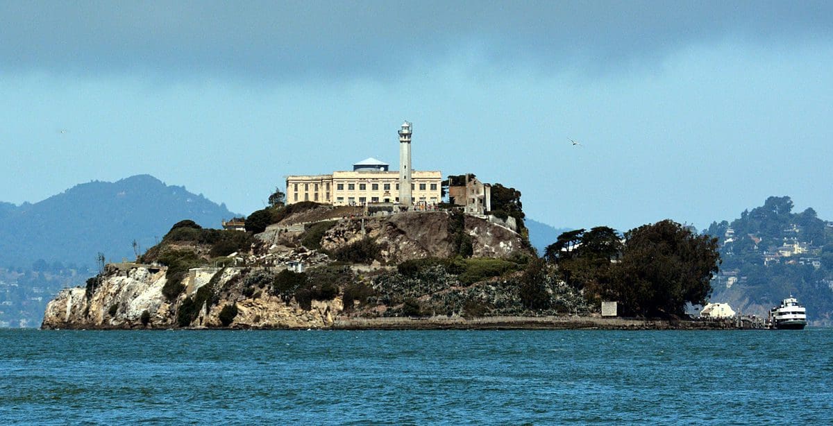 Alcatraz prison the rock